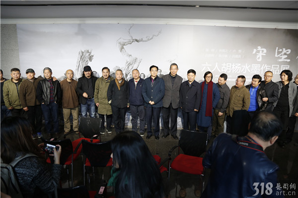 【318专稿】“守望——六人胡杨水墨作品展”于深圳美术馆成功开幕