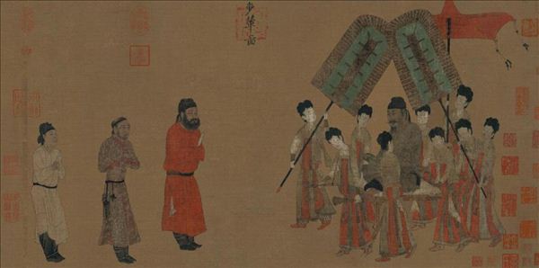 国画,国画人物,《步辇图》