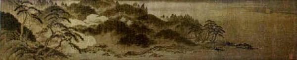 318,318艺术,国画,国画山水,青绿山水,赵伯骕,《万松金阙图》