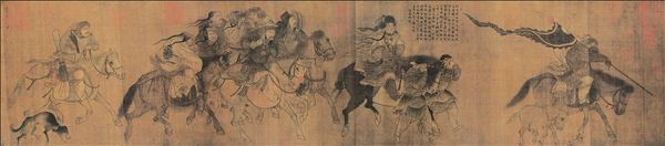 318,318艺术,张瑀,国画,国画人物,《文姬归汉图》