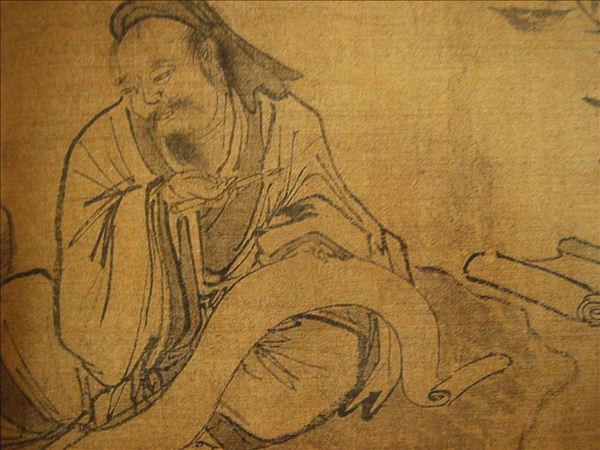 318,318艺术,美术鉴赏,国画人物,张路,《人物故事图》